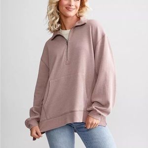 Z Supply Weekender Half Zip sweatshirt